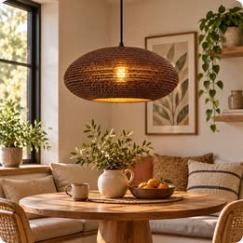 Modern Cardboard Pendant Light